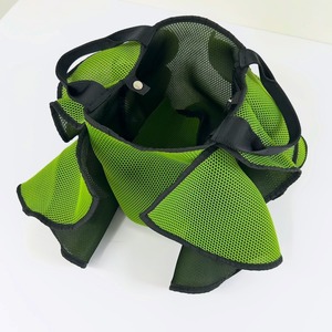 アンバサンド Ampersand Wmesh frill tote bag