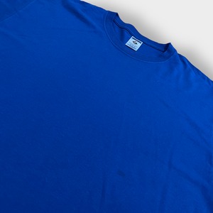 【JERZEES】無地 Tシャツ XL ビッグサイズ プレーン ブルー 半袖 夏物 US古着
