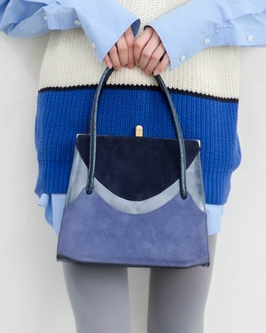 1960s Lennox - paneled leather bag