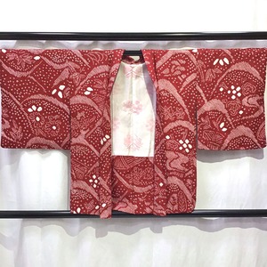 着物・羽織・赤系地・No.200701-1749・梱包サイズ60