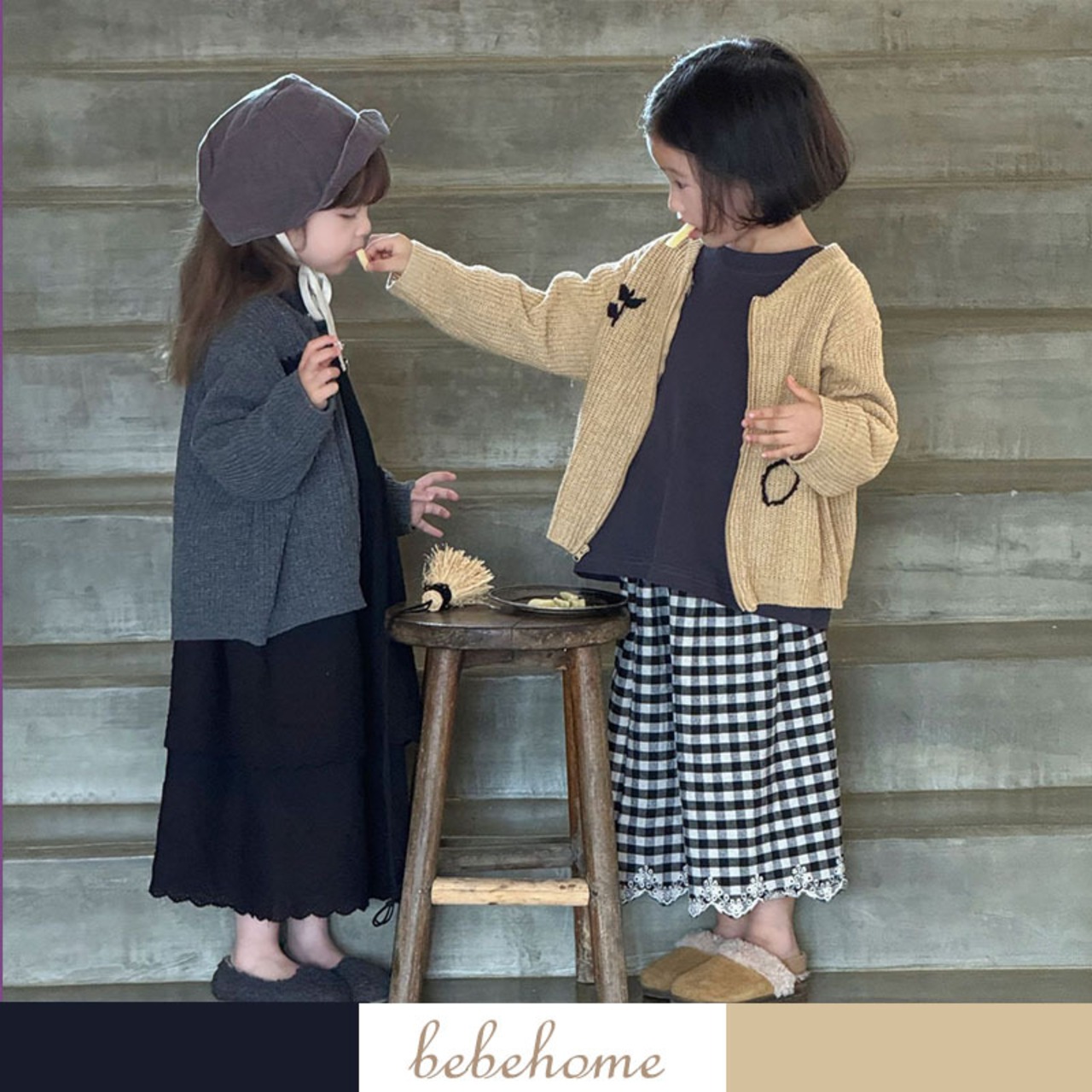 秋レトロ手作りかぎ針編み柄カーディガン