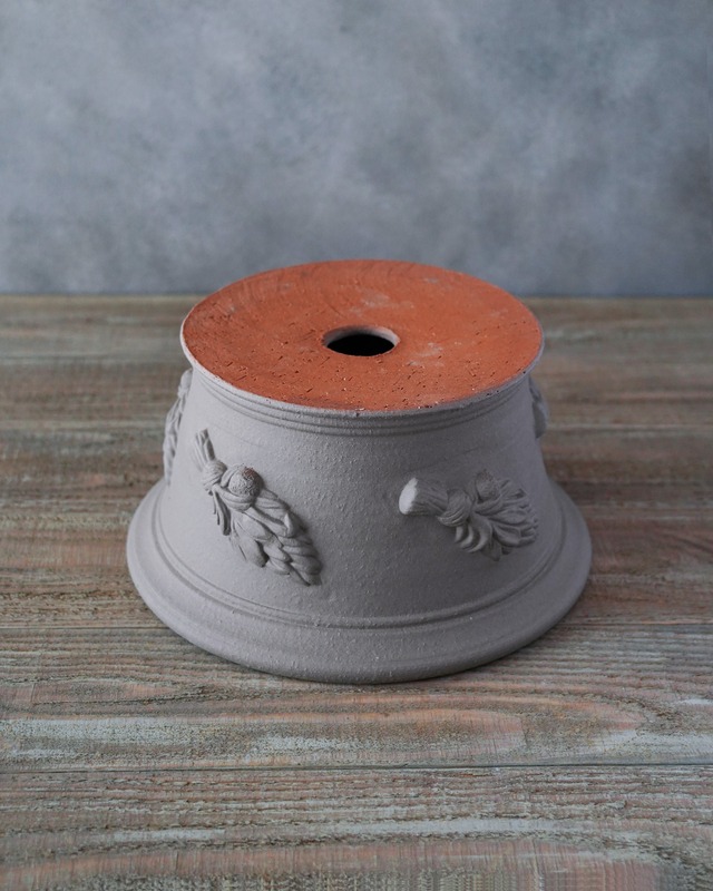 ウィッチフォード 【高級植木鉢】 ハーブパン アッシュ  φ23cm 【Whichford Pottery】