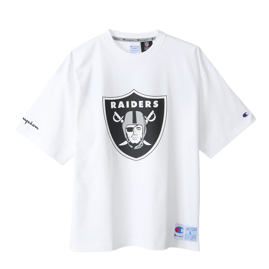 Champion(チャンピオン) NFL ラスベガス・レイダース Tシャツ ホワイト C3-U317