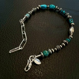 ブライト（Bright）ブレスレット（Wave All Turquoise) 17〜22cm