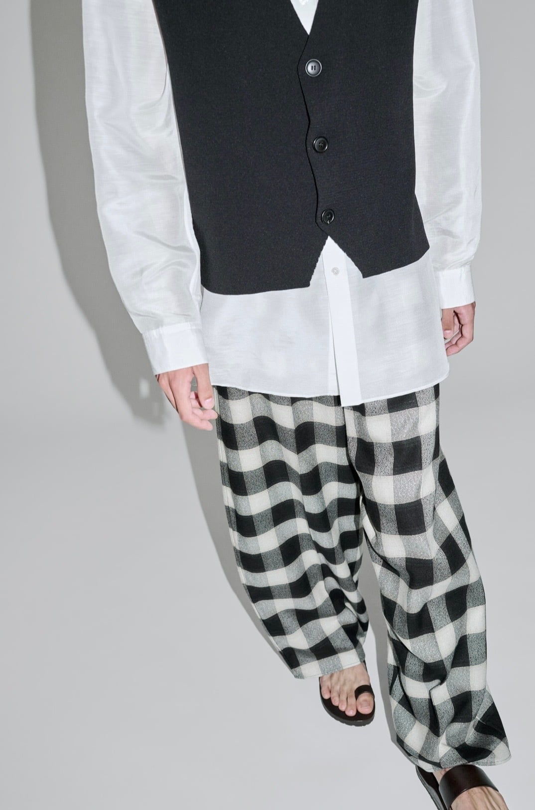 今週限定値下【Cristaseya】OVERSIZED PYJAMA PANTS Cristaseya