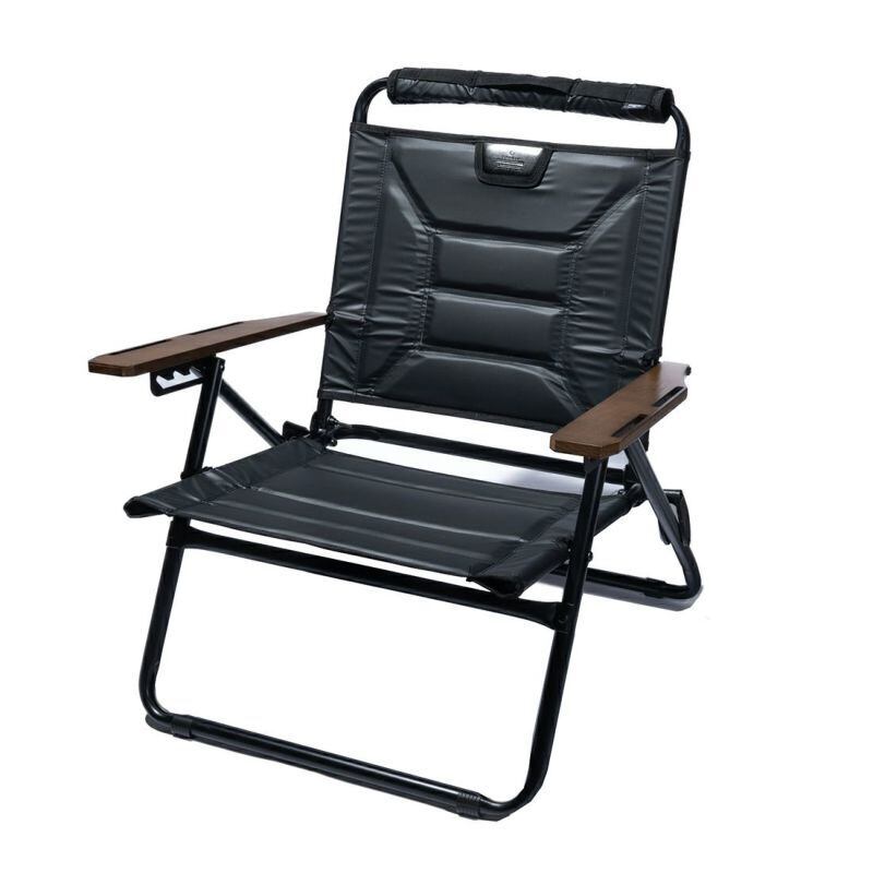 AS2OV アッソブ RECLINING LOW ROVER CHAIR BLACK | Abenteuer