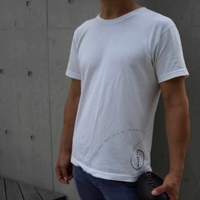 ダエン球は　努力しているほうに転がるTシャツ -Mens-