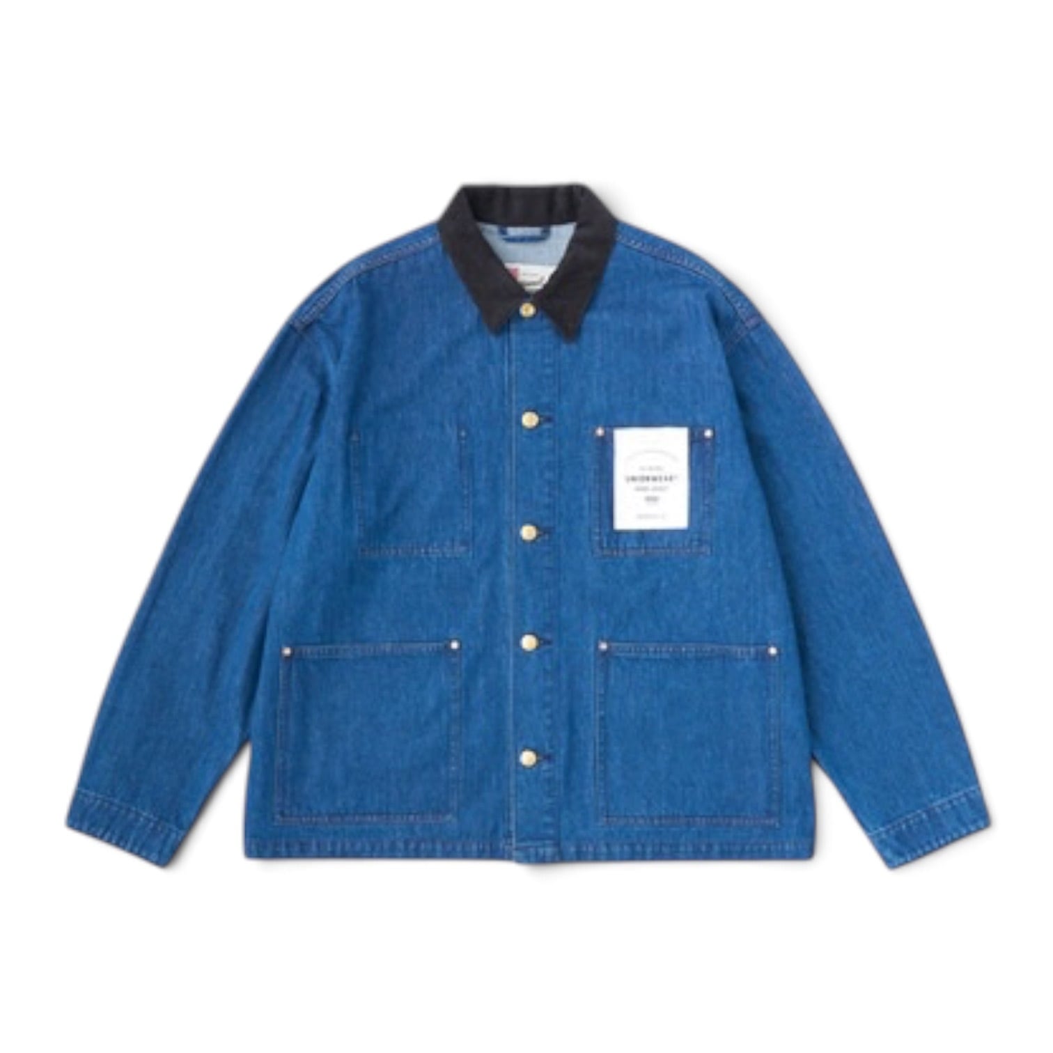 Men's WORK JACKET 002D-VIntage Blue【Traditional WeatherWear】 ワーク ジャケット 002D トラディショナルウェザーウエア