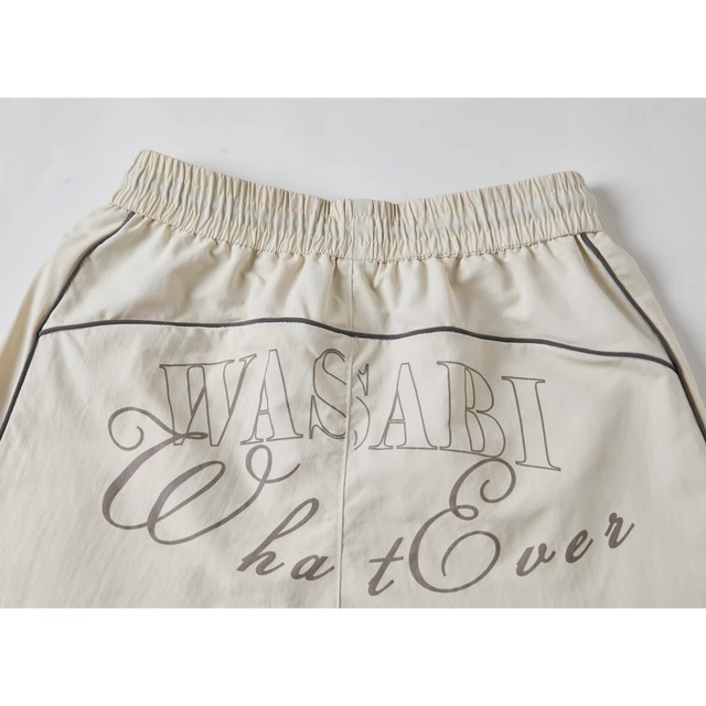 グラフィックプリントルーズフォルムトラックパンツ 3col   R02117