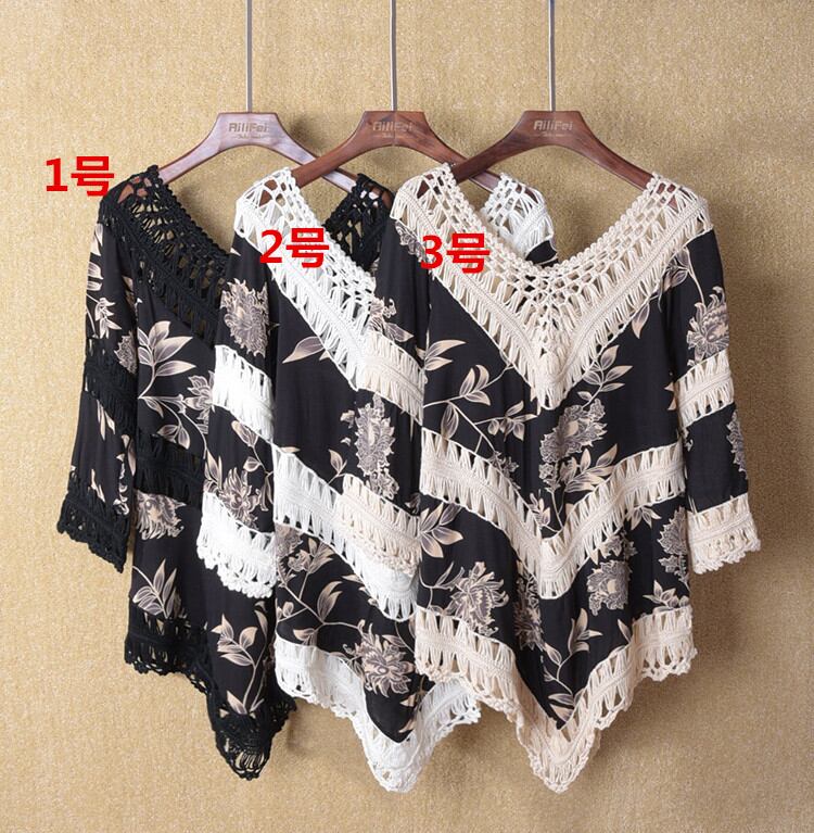 花柄ビーチカバー ビーチドレス 水着 体型カバー ビーチ ワンピース 2022夏