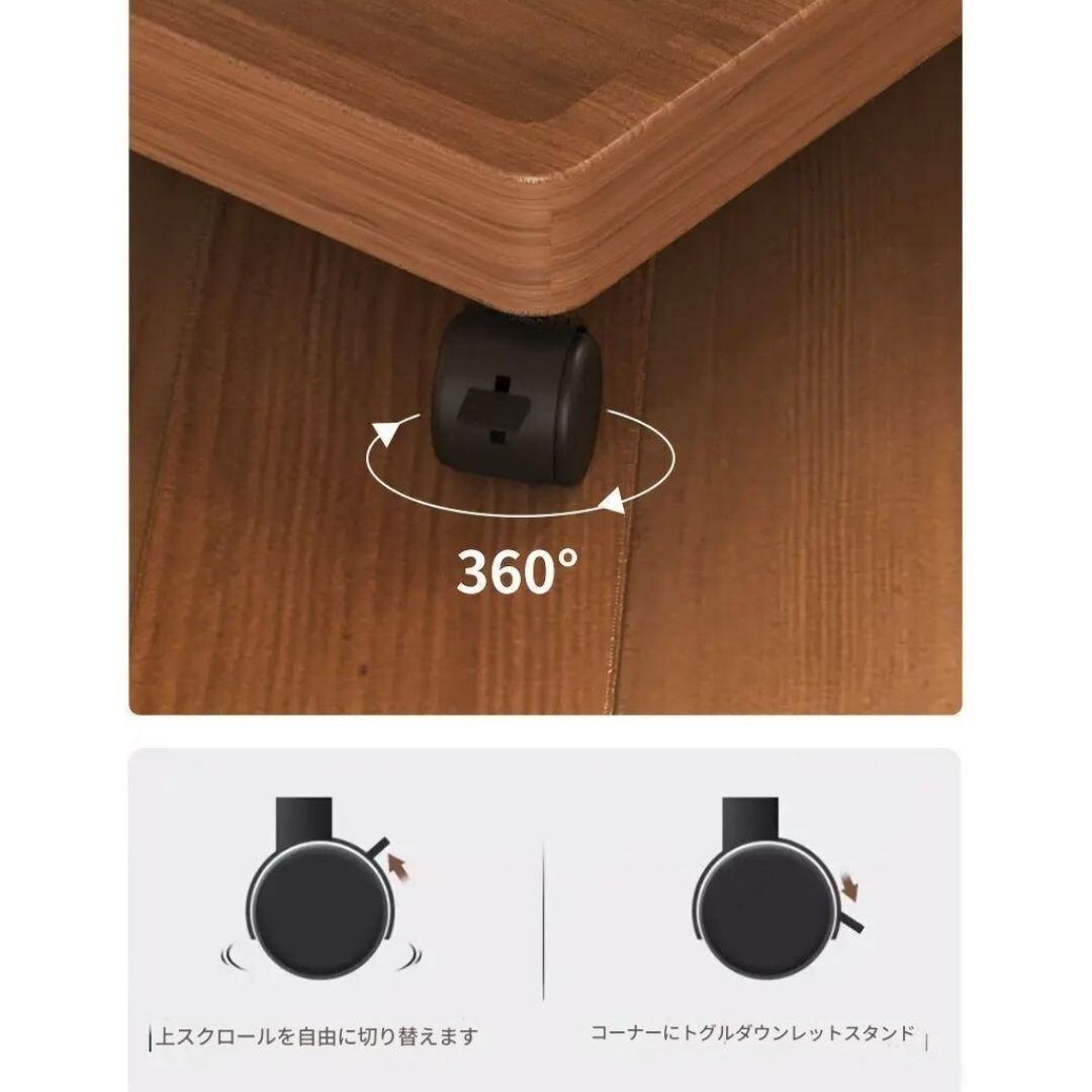 サイドテーブル ベッドサイドテーブル 多機能 収納 キャビネット 移動