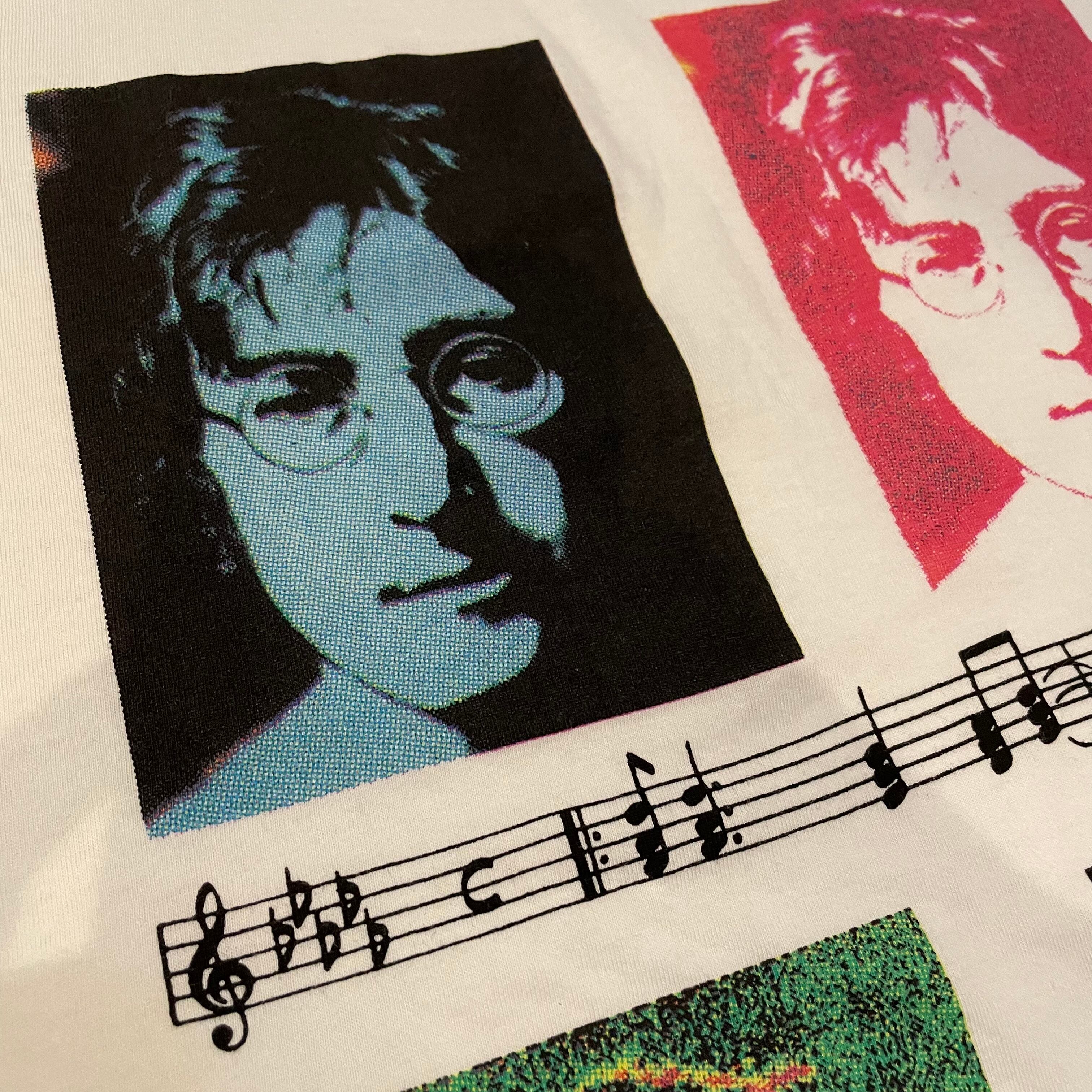 JOHN LENNON】80s 90s 希少 日本企画 プリント Tシャツ シングル