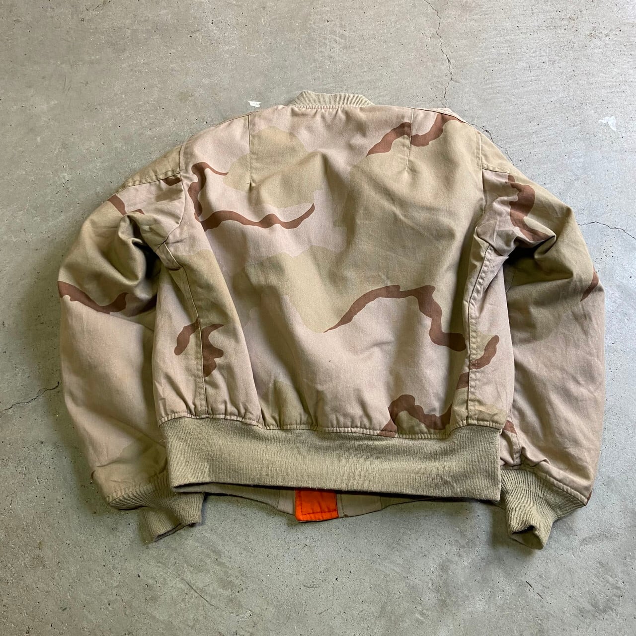 希少 [Cotton] 90s Alpha Industries MA-1 カモ