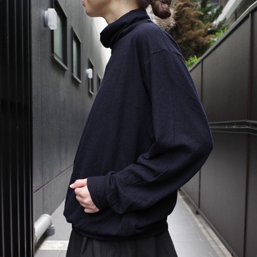 COMOLI 21aw【ウール天竺長袖タートルネック】 【公式通販】