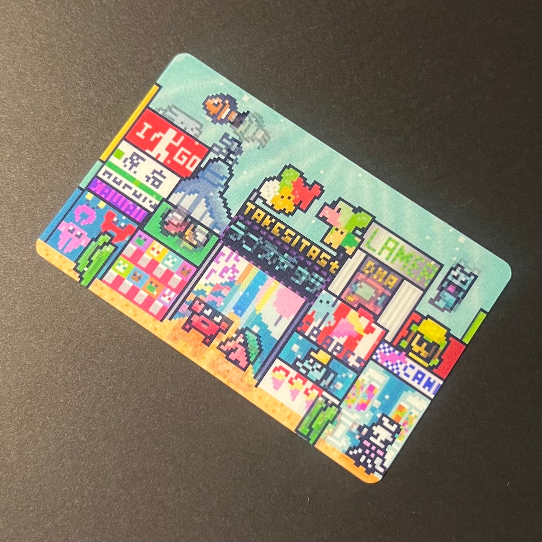 かにクラブコラボ『カニちゃんの原宿』 | うごく！ステッカー屋さん