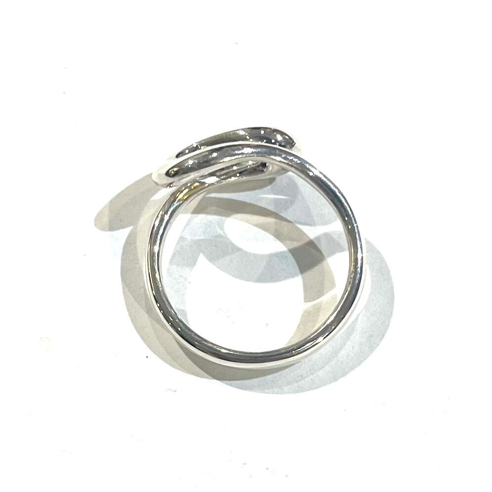 希少【TIFFANY&CO】【12号】2243 オープンウェーブ指輪 12号