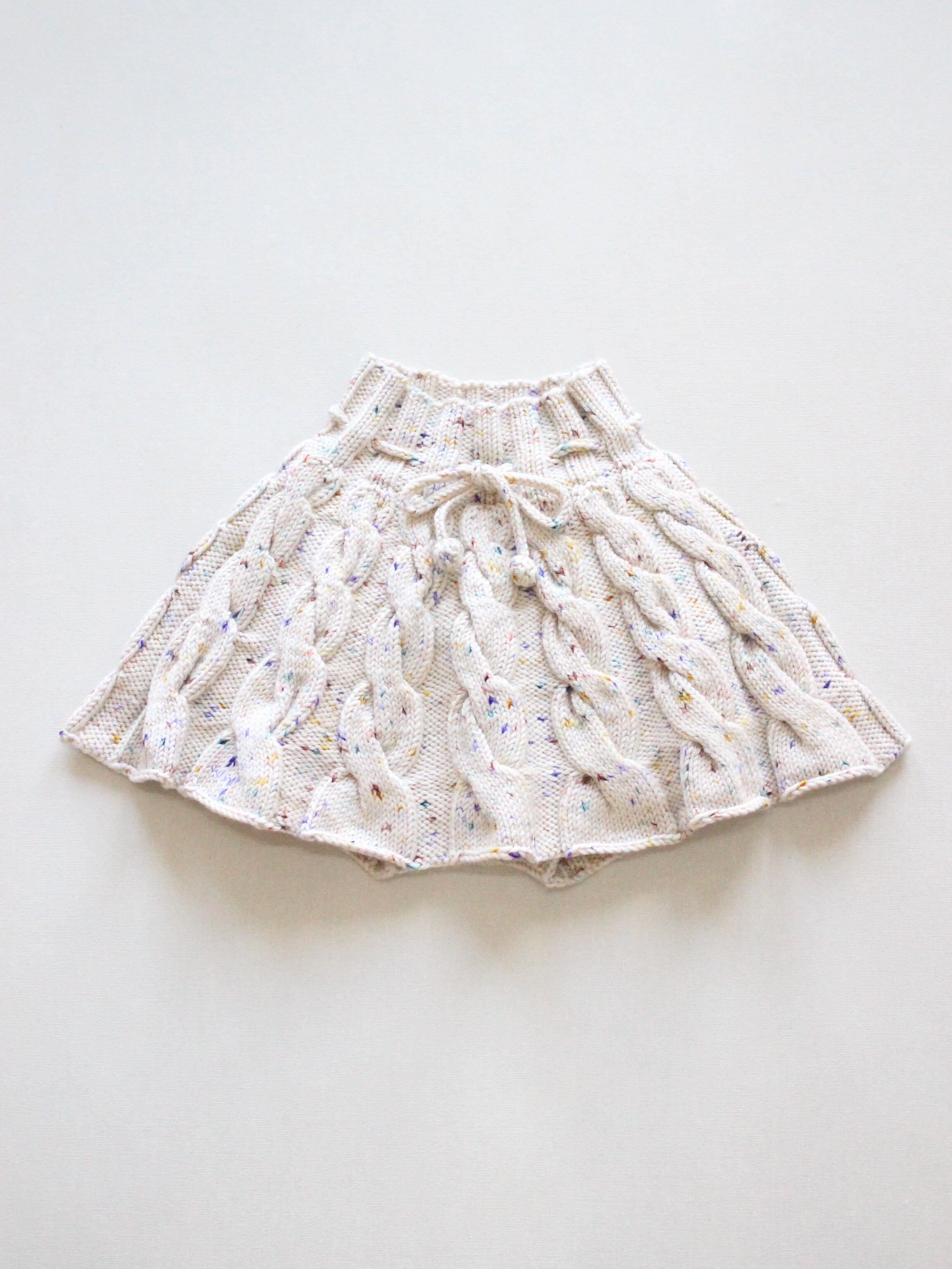 Misha & Puff Cable Skating Skirt Iris Confetti | RESONASON 
