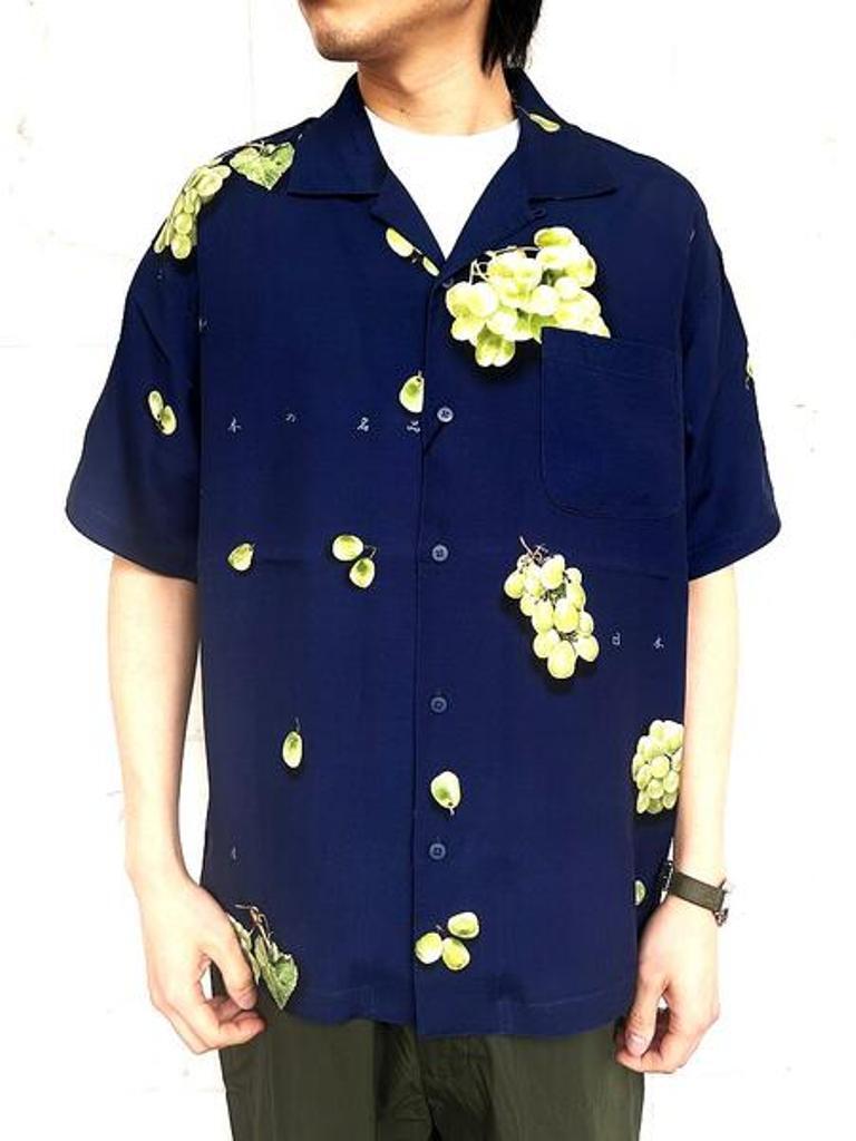 絶版　HEAD PORTER PLUS アロハ セットアップ M 日本製 PORTER CLASSIC（ポータークラシック） 【ALOHA SHIRT SHINE MUSCAT