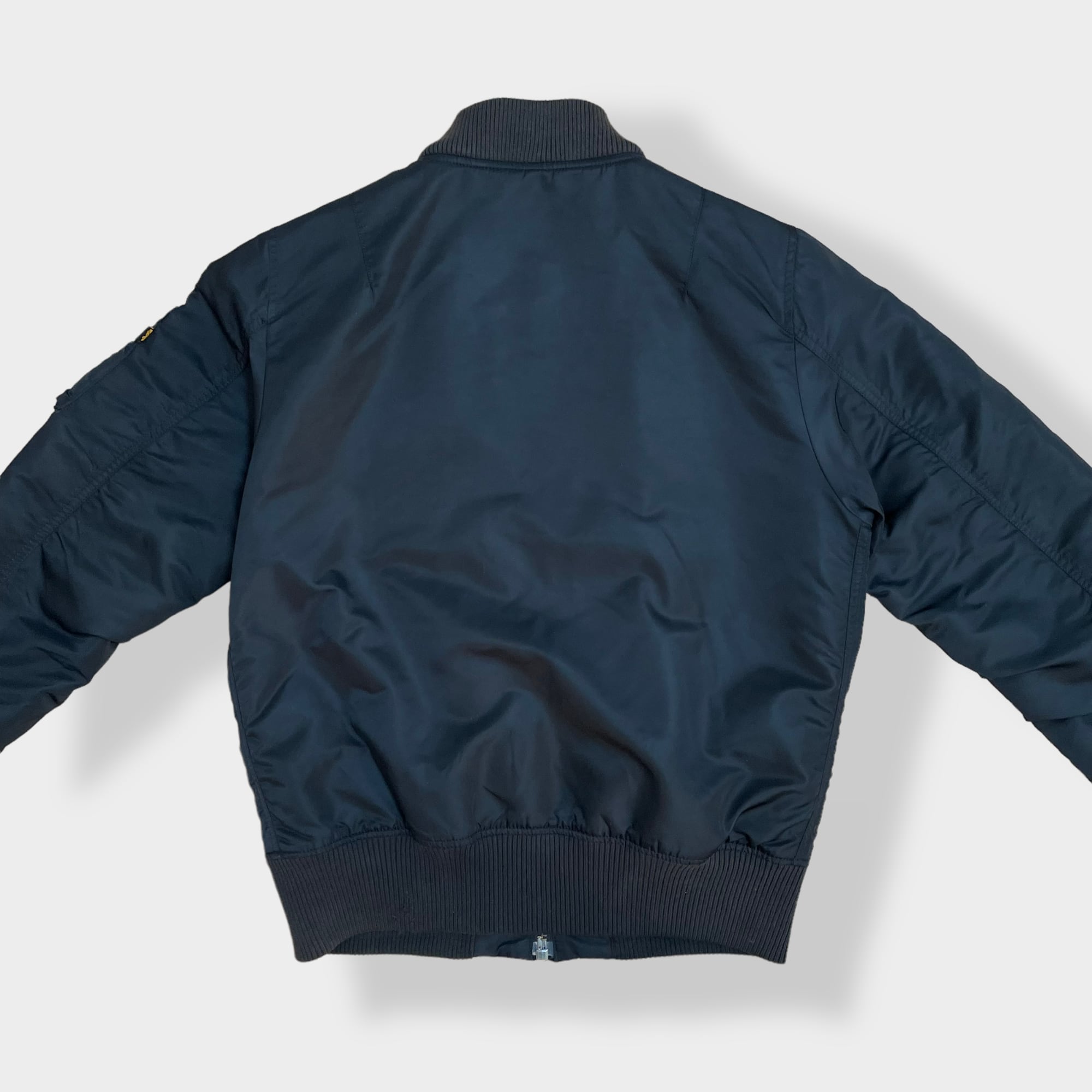 購入金額より3%割引致します極美品　alpha industries MA-1 フライトジャケット　ワッペン