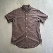 ralph lauren   ラルフローレン　半袖シャツ　グレー