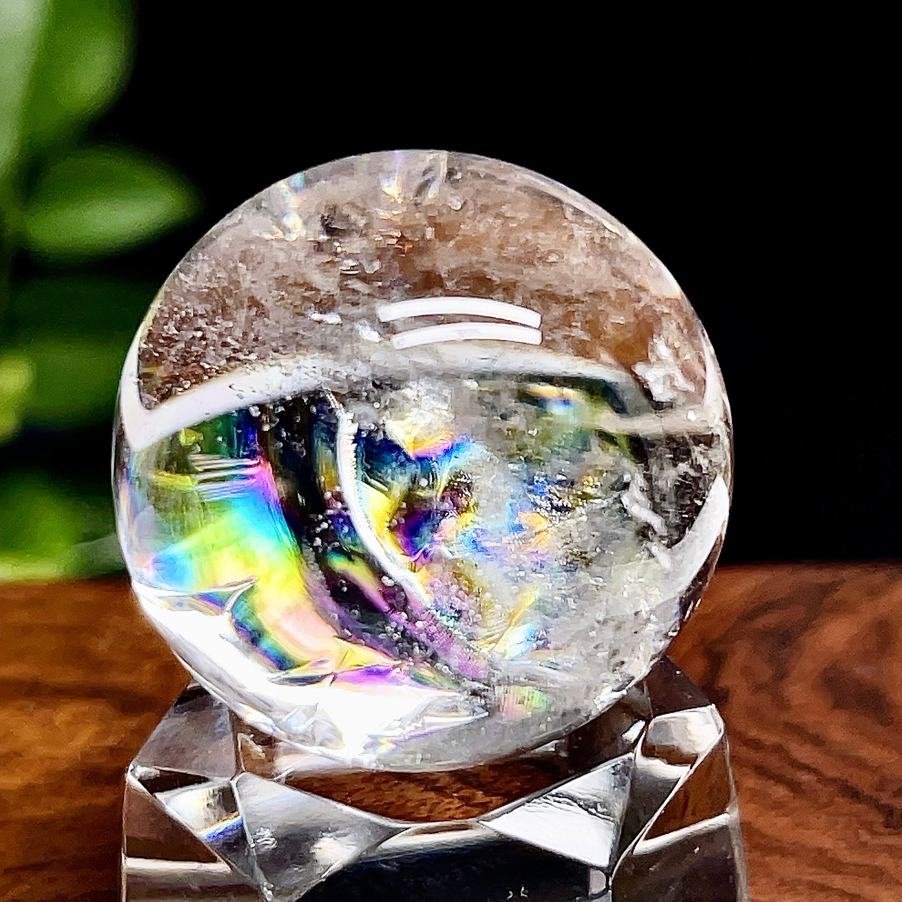 ヒマラヤ水晶 水晶 丸玉 スフィア パワーストーン 天然石 【超美品】55 