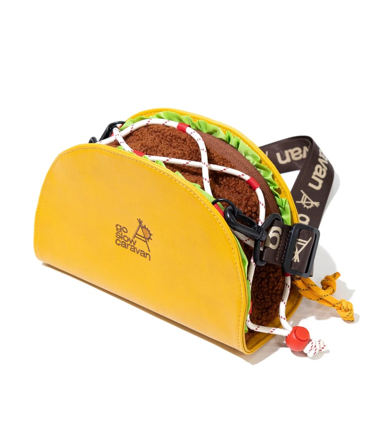 新品 未使用 完売品 go slow caravan タコスショルダーバッグ goslowcaravan】タコスショルダーバッグ | shop Luchy