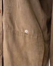〈Hermès by martin margiela〉Suede jacket