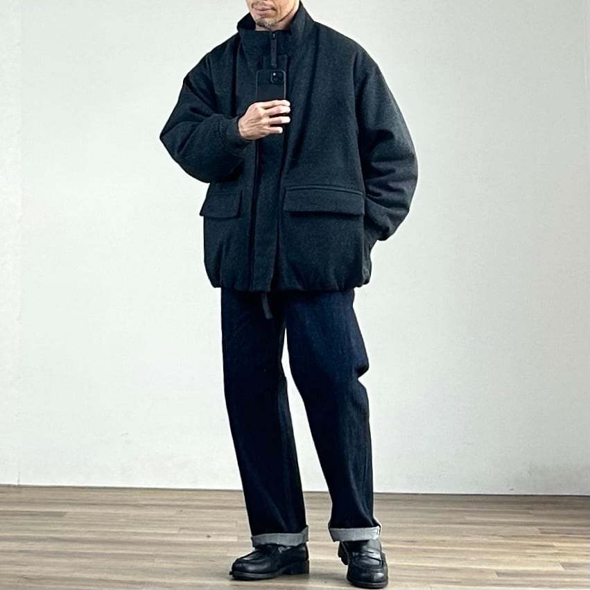 【極美品】スティルバイハンド still by hand レザーMA-1ブルゾン 極美品】スティルバイハンド still by hand レザーMA-1ブルゾン