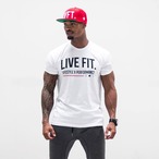 lifestyle performance tee -white