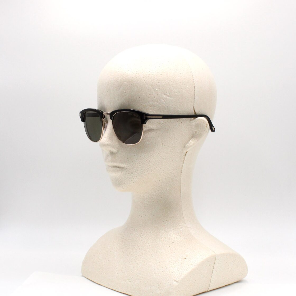 TOM FORD HENRY SUNGLASSES ASIAN FIT FT0248 05N 51 GREEN BLACK GOLD 