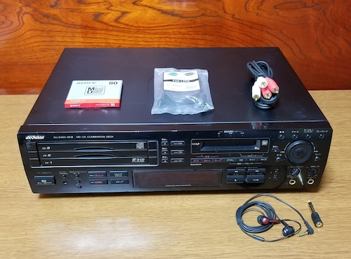 Victor XU-D400MKⅡ 3CD/MD コンビネーションデッキ 完動品・動作保証付き