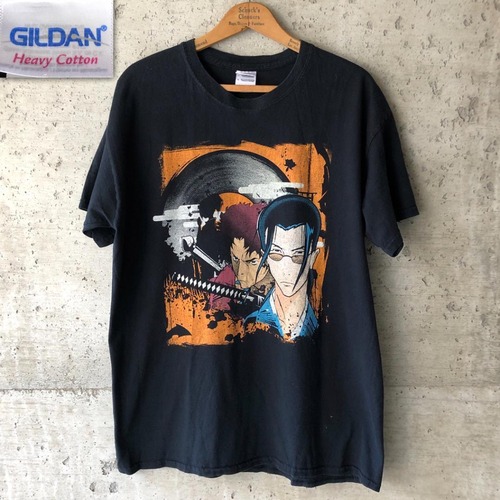 AT2 00s サムライチャンプルー Tシャツ ムゲン ジン 00s アニメ