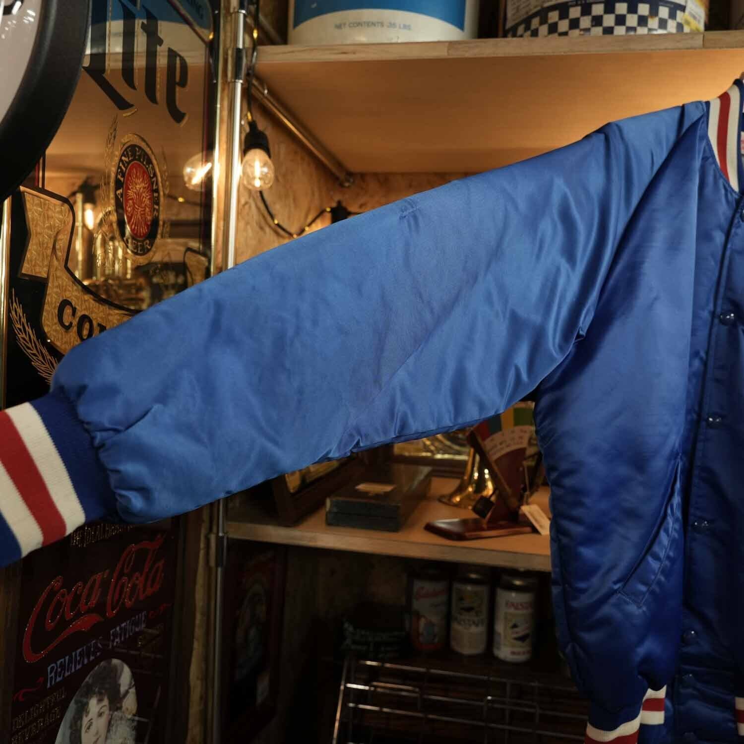 Chicago Cubs シカゴ・カブス ナイロンスタジャン メンズ Lサイズ 80s