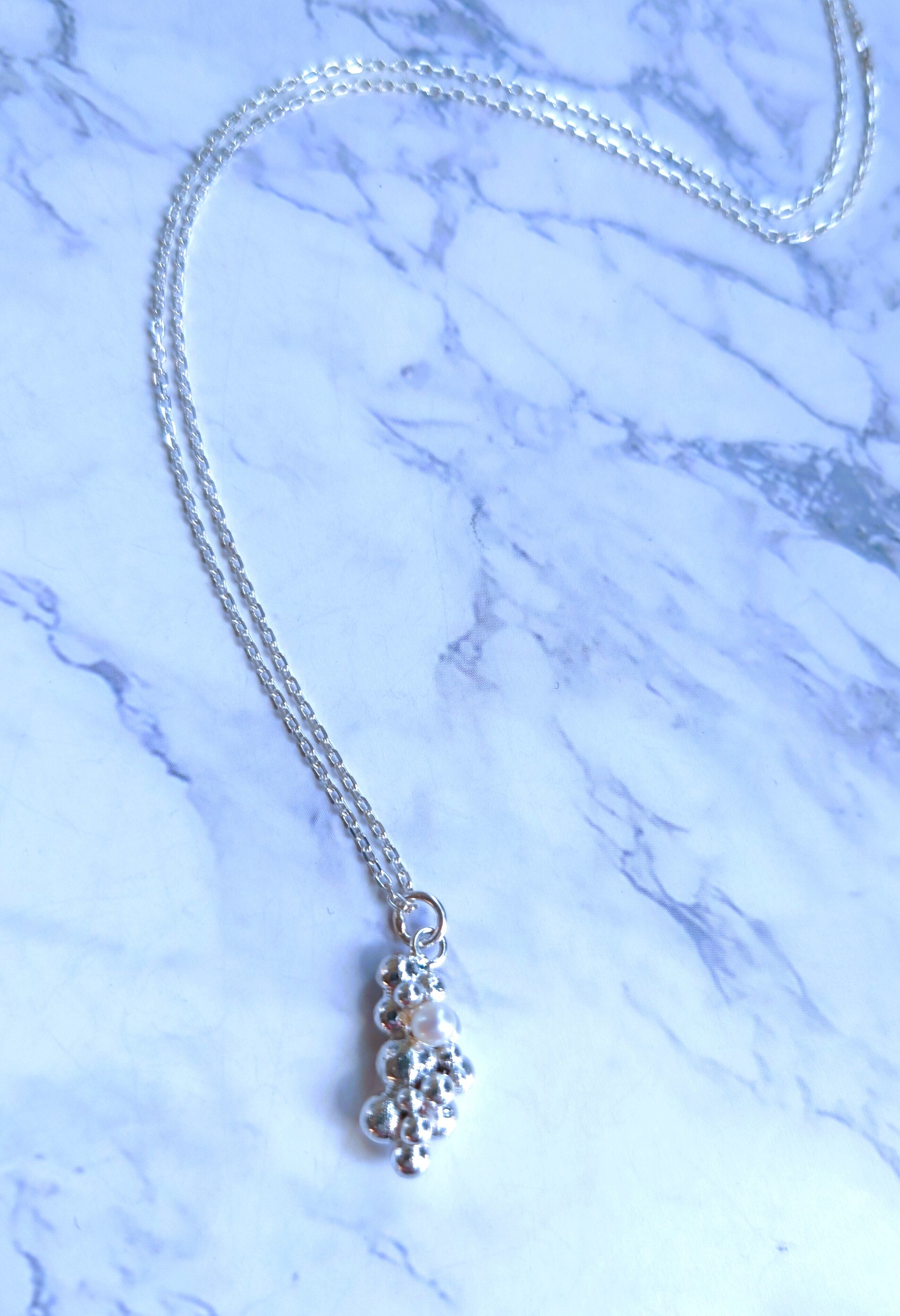 ひょうたん形シルバートップペンダント | TG Jewellery