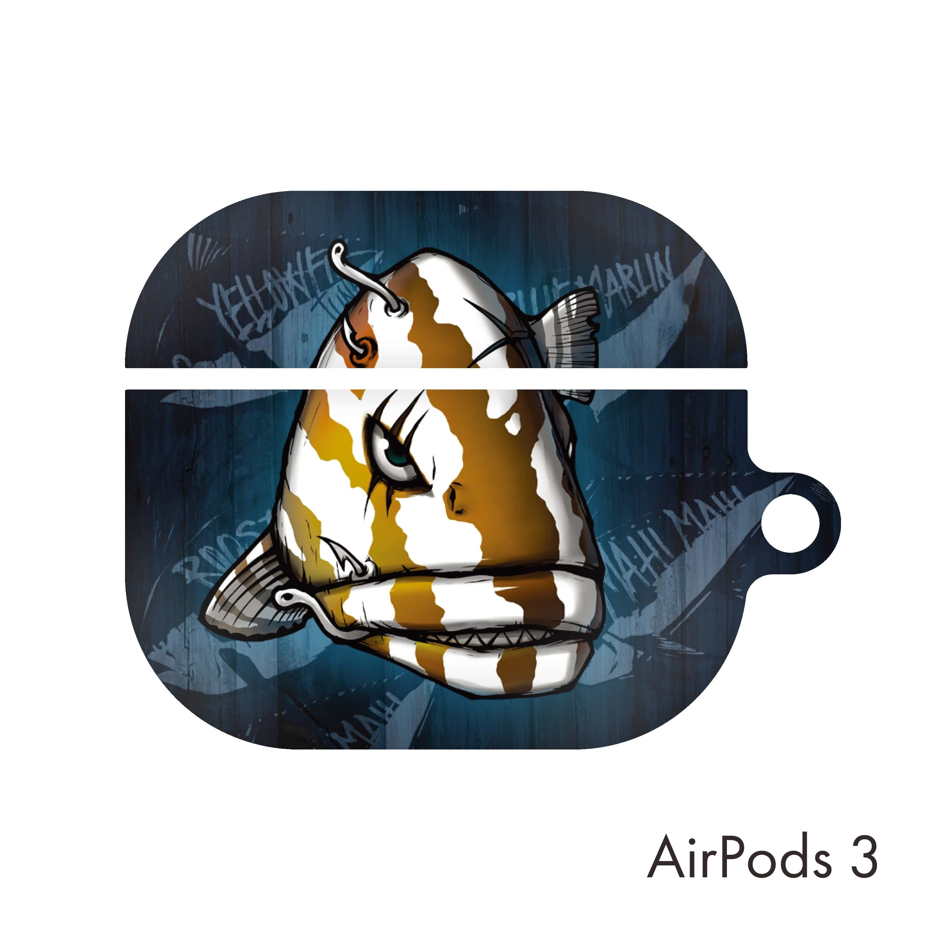 韓国 Airpods 3 ケース Fico 釣り Fishing 魚 アート デザイナーズ エアーポッズ 第三世代 カバー ナッソー ハタ02 Fc05 韓国スマホケース専門店 Korean Case