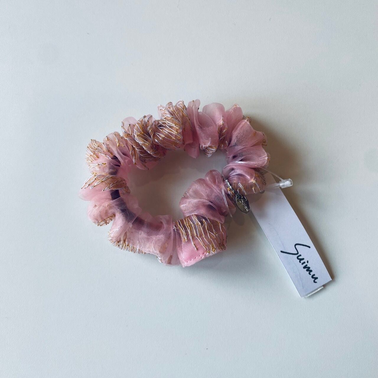 Mini scrunchie pink