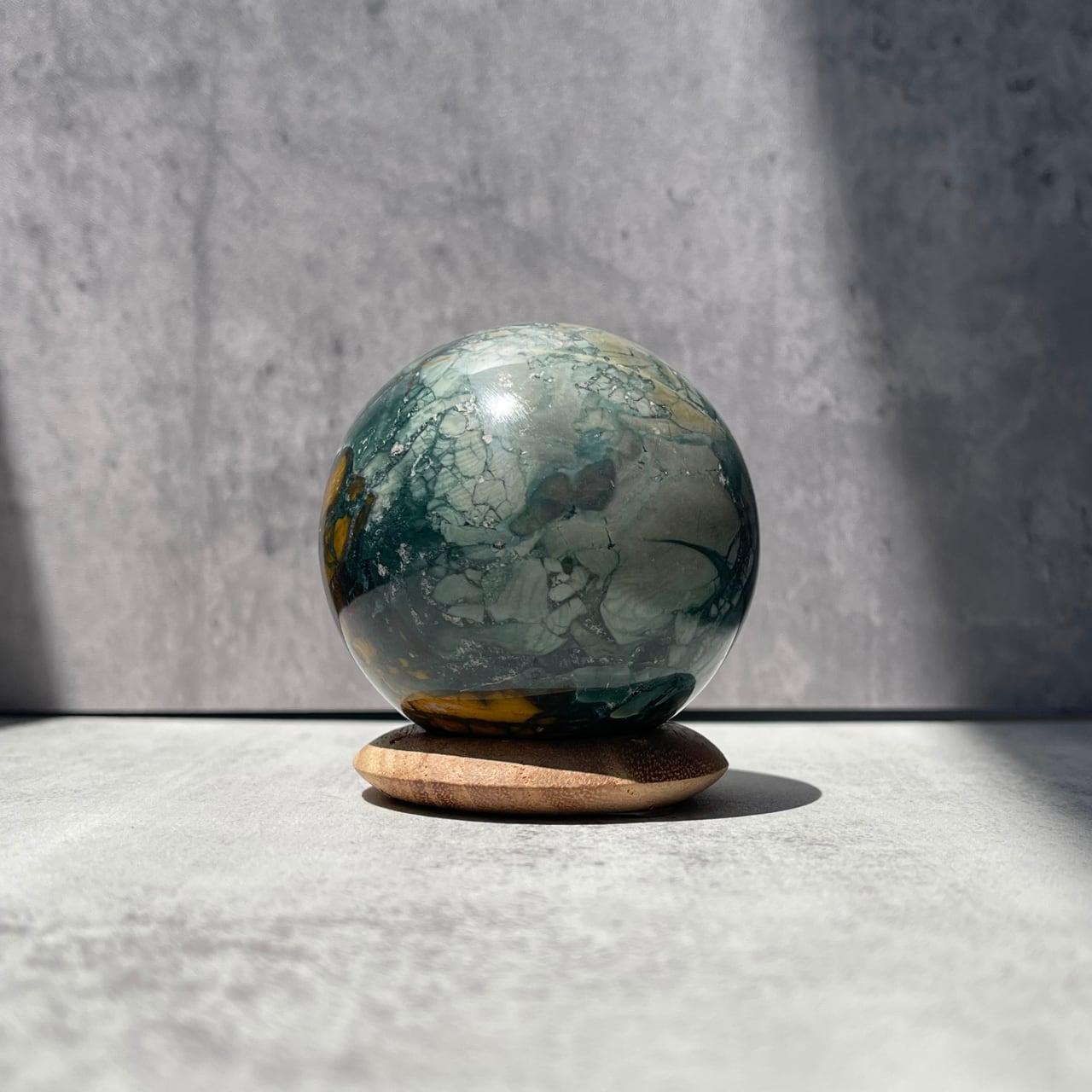 オーシャンジャスパー　スフィア　天然石