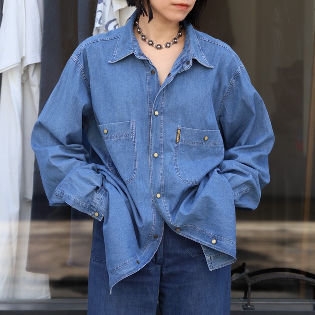 90s Armani Jeans Chambray Shirt