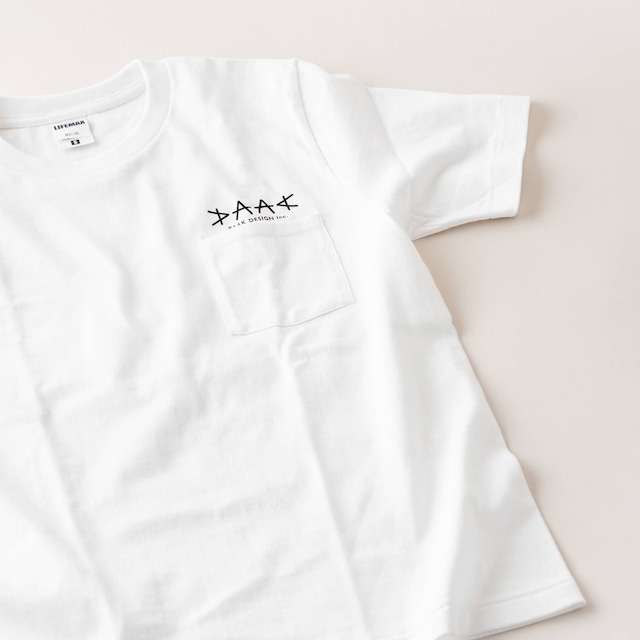 PAAK DESIGN ｜ オリジナルTシャツ：ホワイト