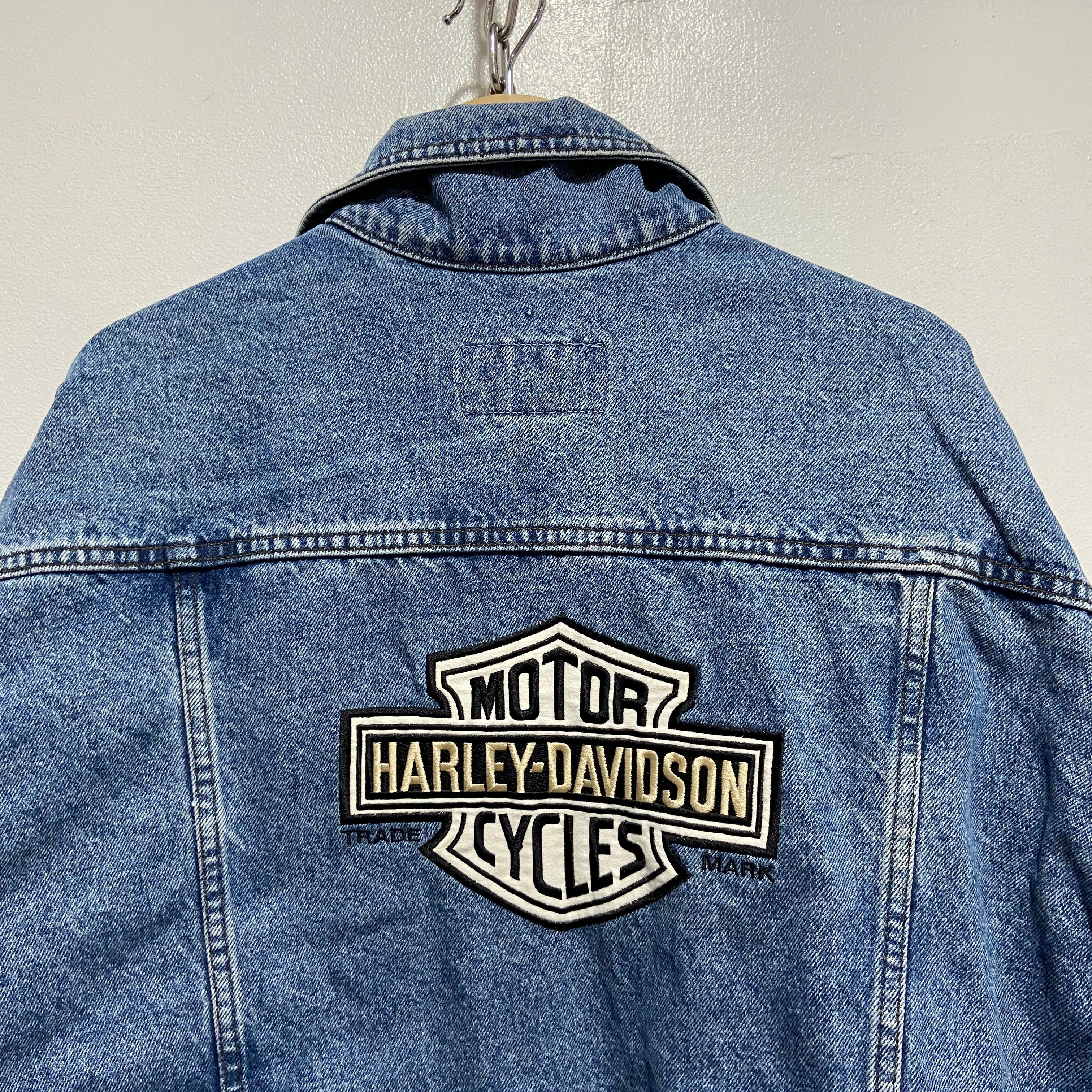 ハーレーデニムジャケット】Harley-Davidson 90s US古着-