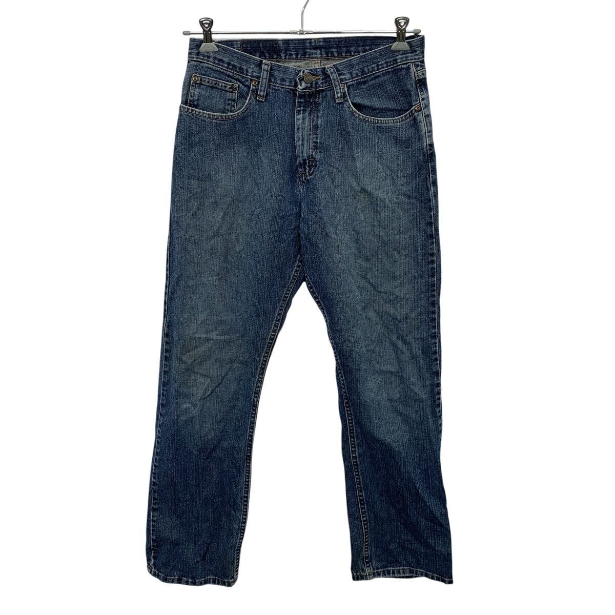 ANCELLM DAMAGE SELVEDGE DENIM STRAIGHT 5P PANTS (INDIGO) ANC-PT11