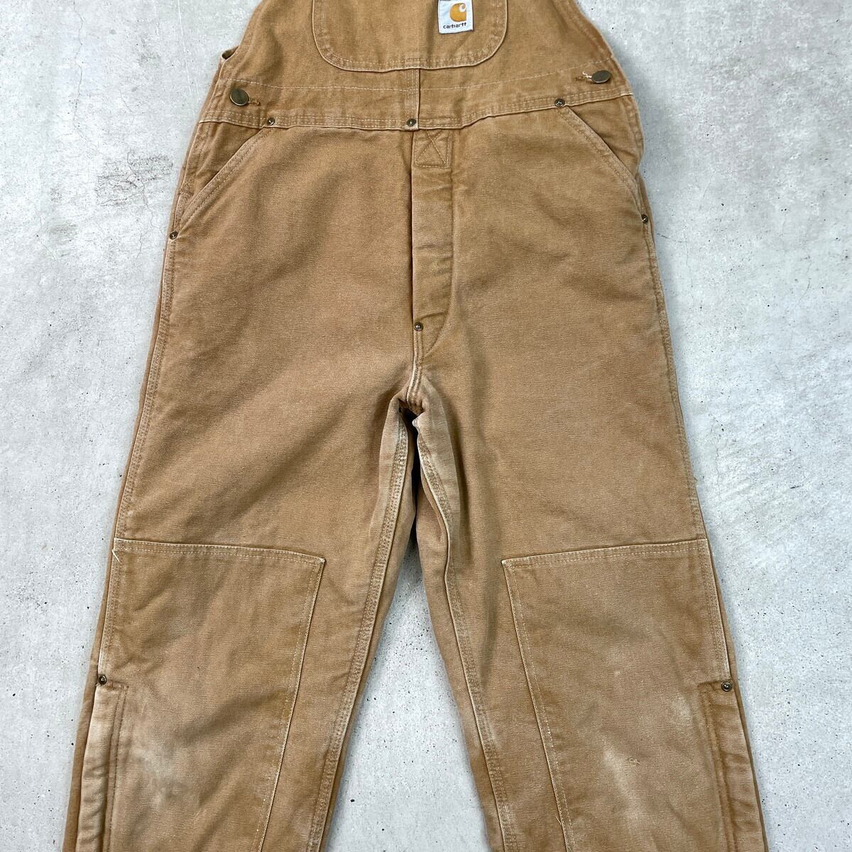 80年代 USA製 Carhartt カーハート ダック地 ダブルニー