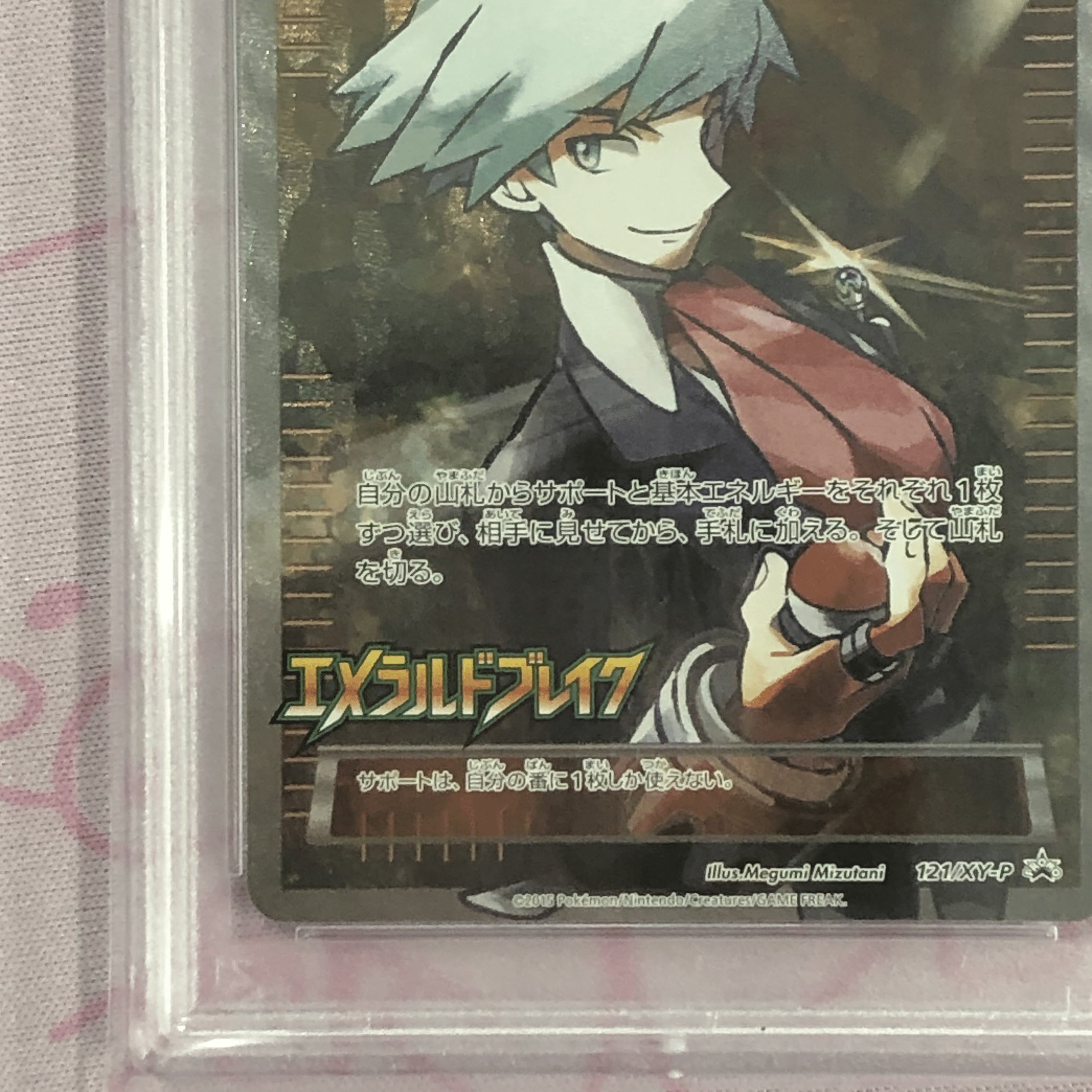 PSA10 ダイゴ SR 121⁄XY-P プロモ エメラルドブレイク ポケカ PSA10