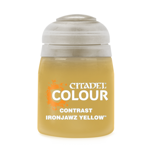 シタデルカラー コントラスト:アイアンジョウズイエロー　CONTRAST: IRONJAWZ YELLOW (18ML)