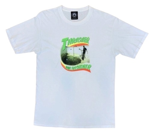 THRASHER “BOWL FRESHENER” Tee / Size M / FRUIT OF THE LOOM