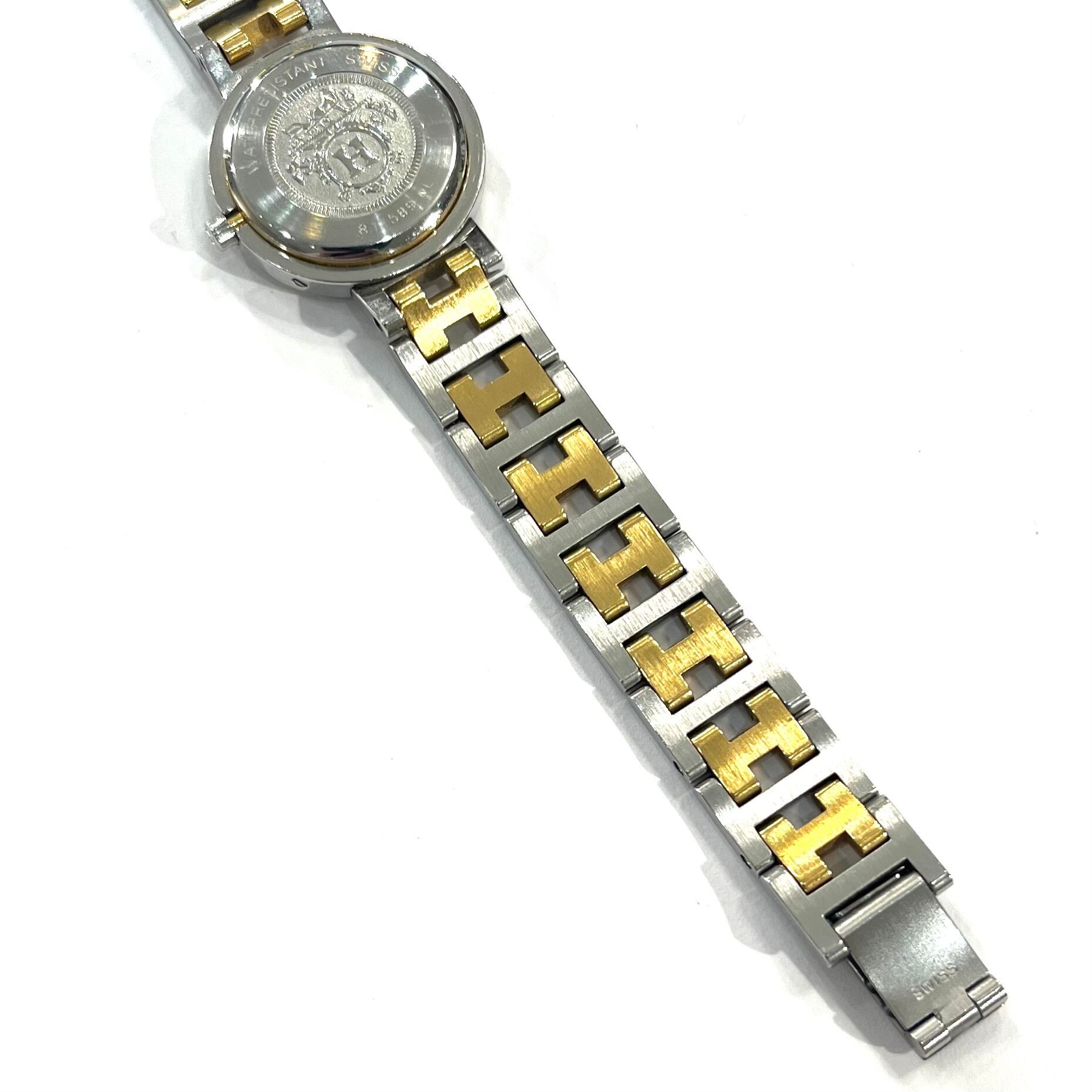 HERMÈS】2879 エルメス コンビクリッパー腕時計 WATCH／クォーツ・電池