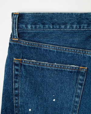5POCKET SPLASH DENIM PANTS