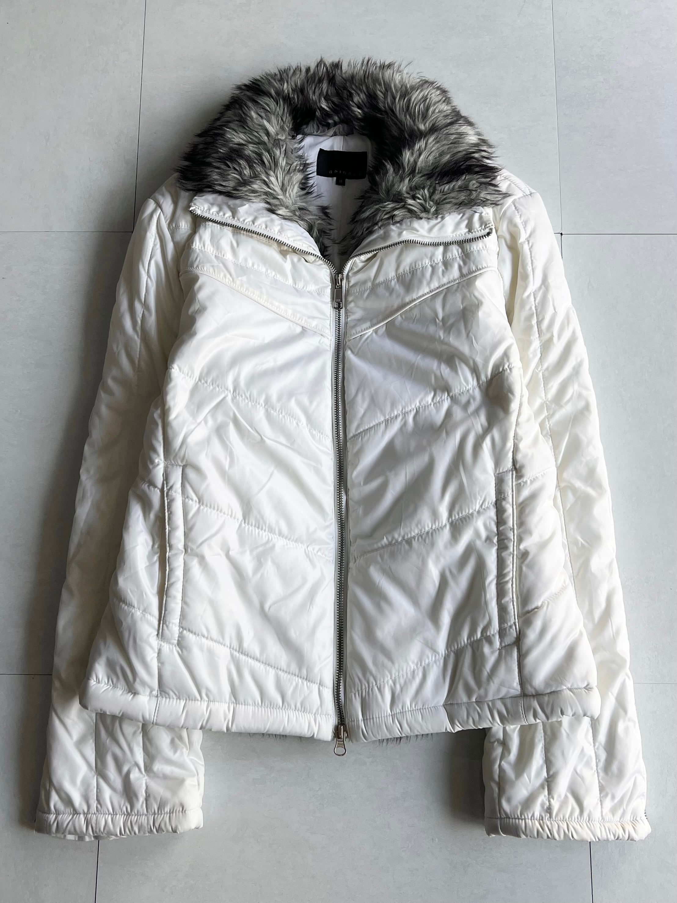 "SPINASH" Fur Nylon Jacket