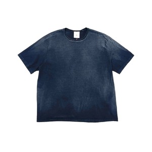 MOOJI MOOJI / oversized crop tee vintage black