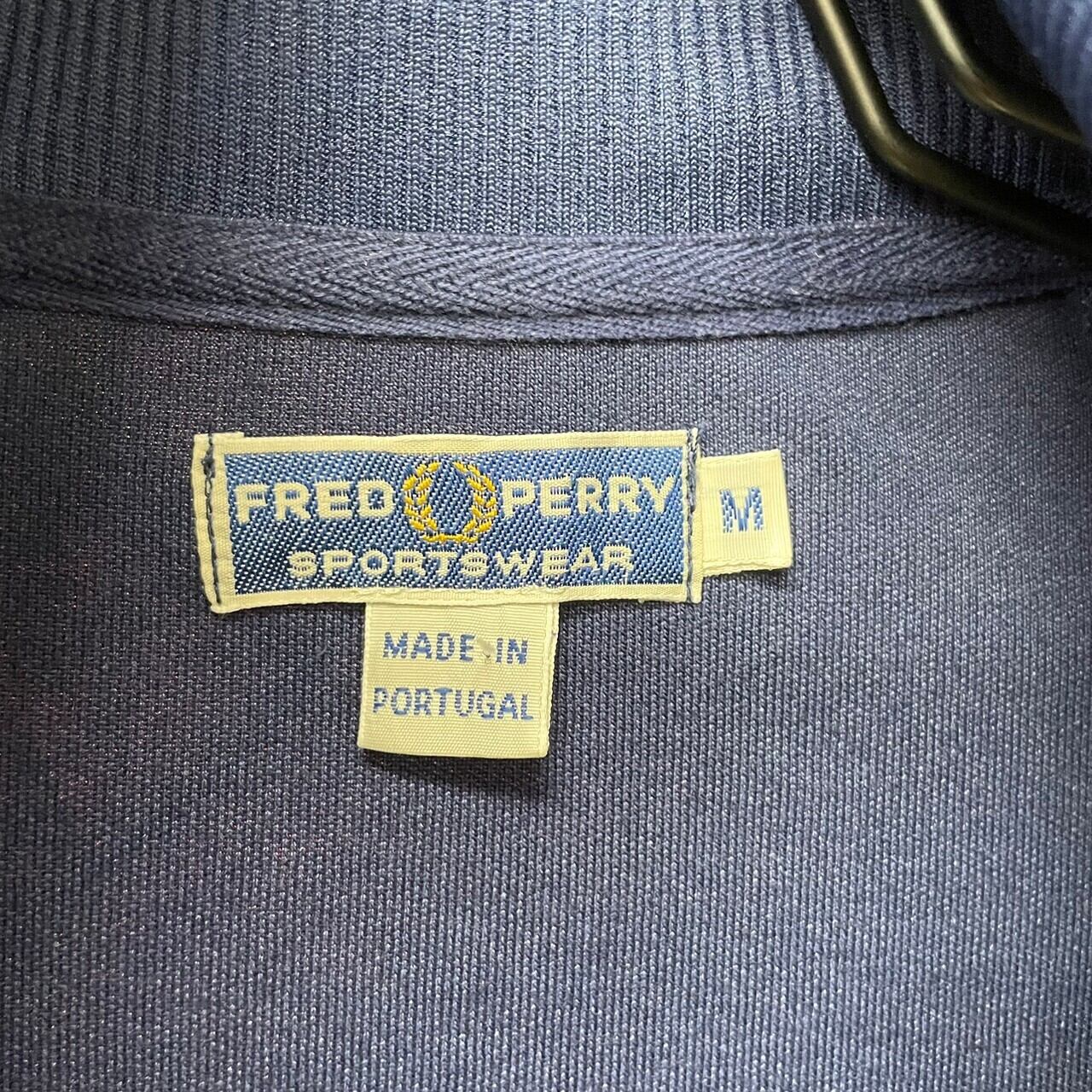 FRED PERRY　ワンポイント刺繍　サイドライン　トラックジャケット